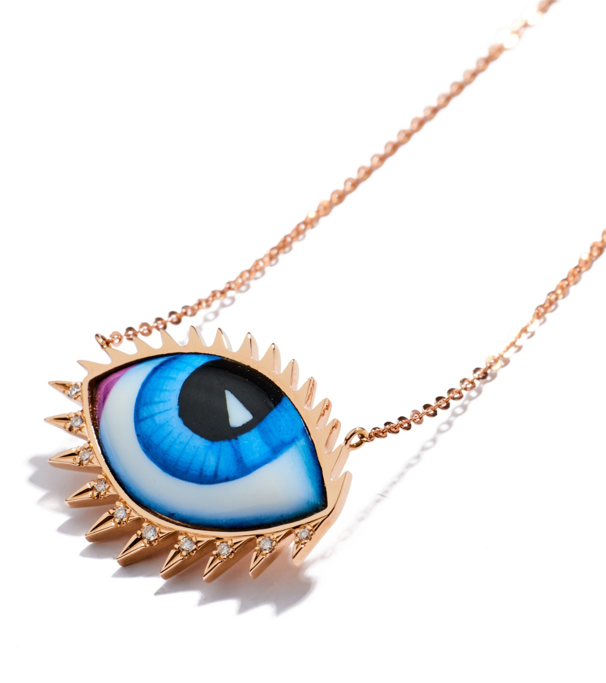 Lito Apollo13 Grand Bleu Diamond Necklace